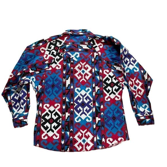 Vintage H Bar C Western Wear Cotton Morrow Shirt Cowgirl Cowboy - Picture 2 of 8